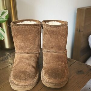 Cozy Brown Suede Boots
